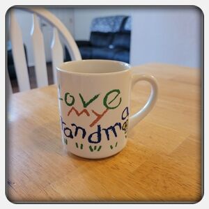 EUC Colorful 'I Love My Grandma' Mug